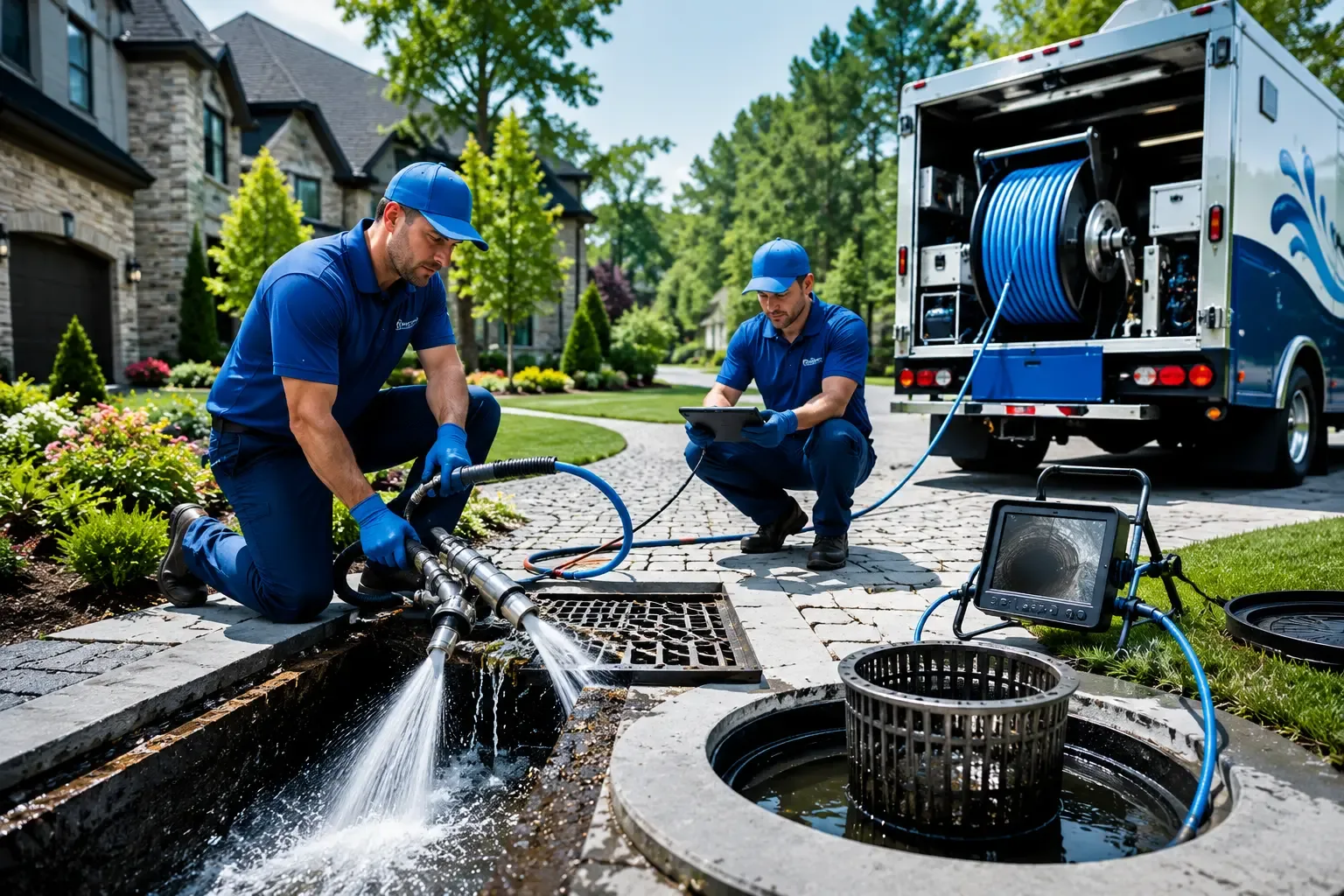 Local outdoor drain cleaning professionals in North Andover, MA